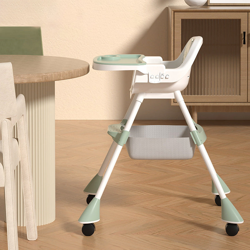 Baby High Chair - Light Green