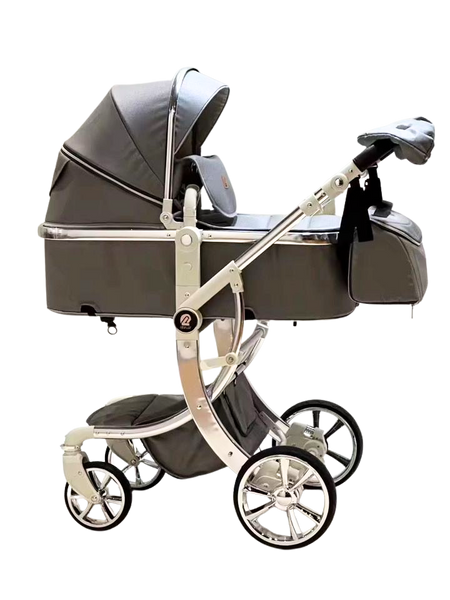 most expensive baby stroller Aimile 2 in 1 Silver Stroller – Stroller World