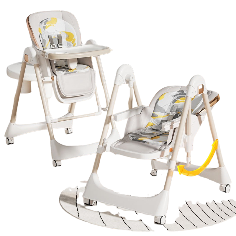 Deluxe 2 in 1 High Chair with Swing