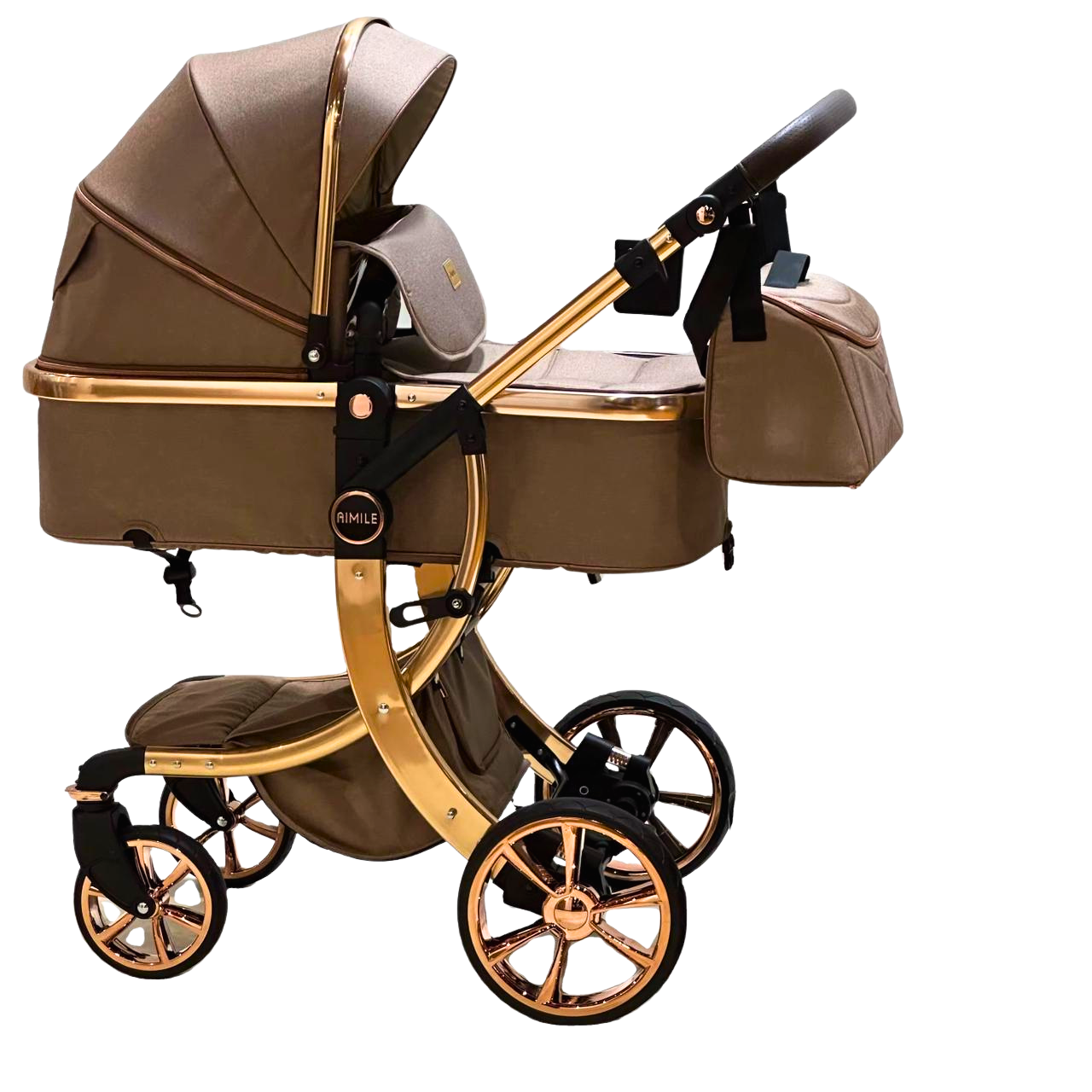 Aimile 2 in 1  Gold Stroller