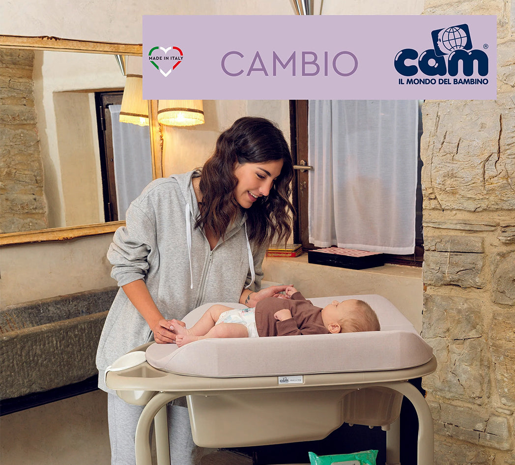 Cambio' Baby Bath and Changing Station - Cream