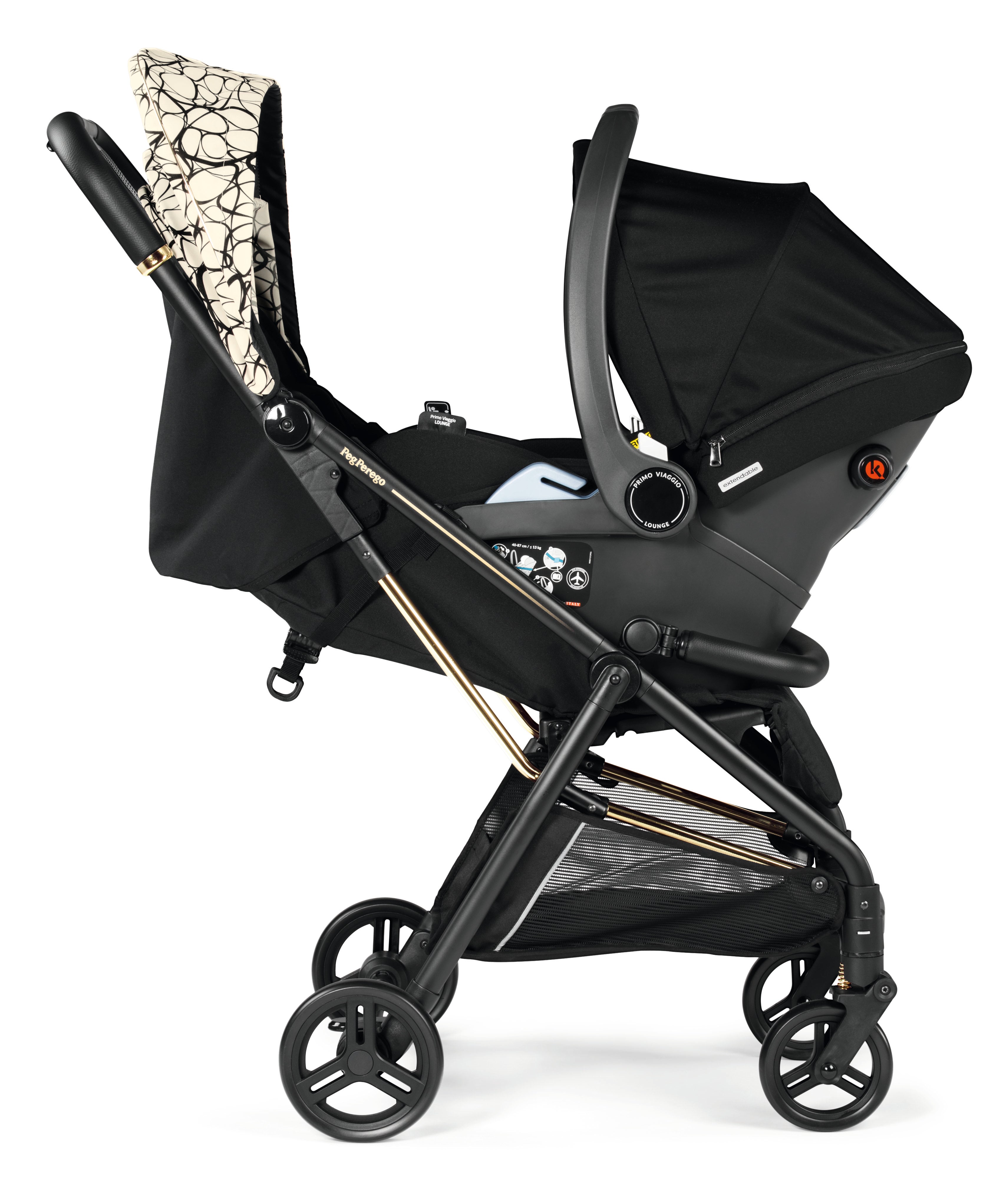 peg perego travel systems Peg Perego Selfie 2 Piece Travel System – Stroller World
