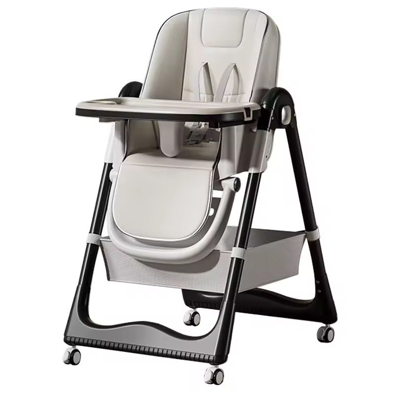 Baby High Chair - Black and White
