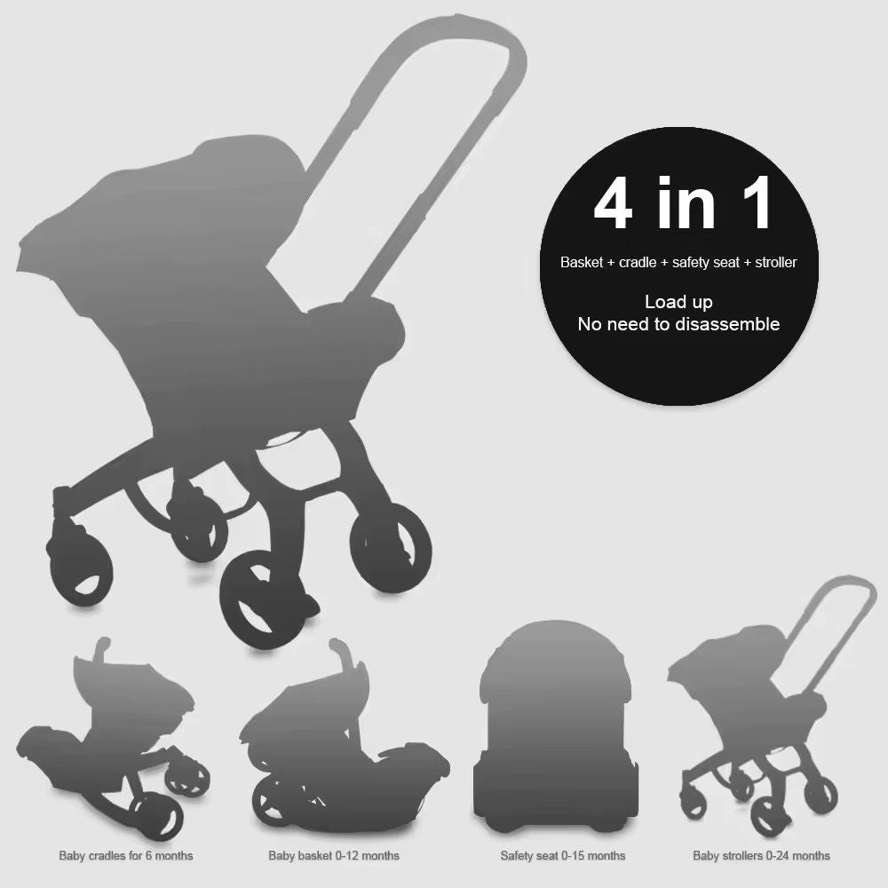 4 in 1 car seat stroller doona Doona 4 in 1 Car Seat Stroller – Stroller World