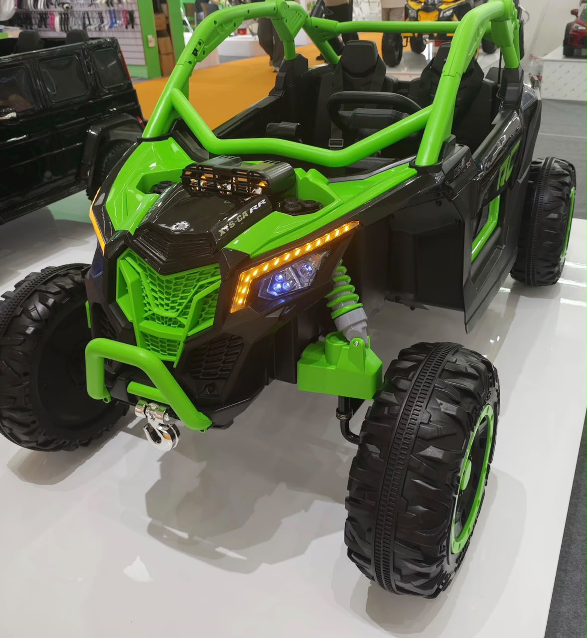 RR XTS-CA UTV 24V Kids Electric Ride On Car - Green