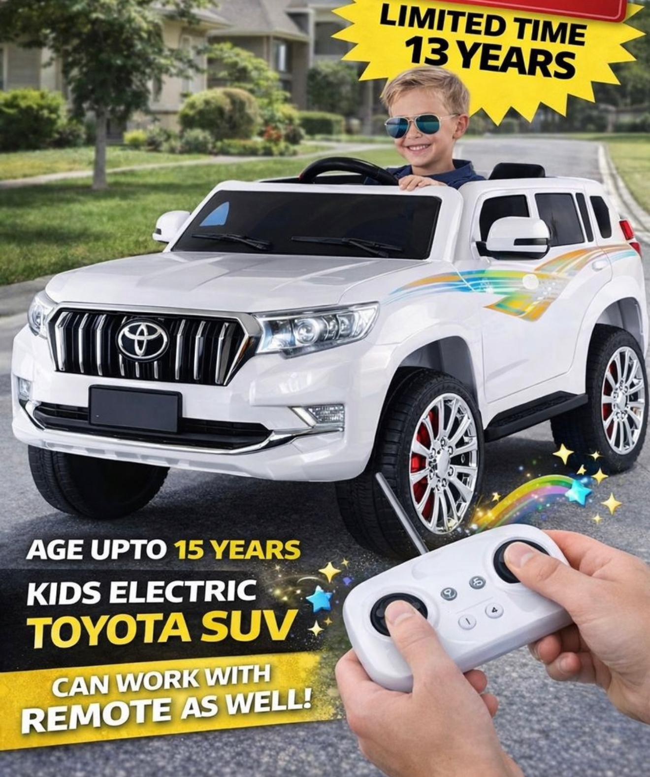 Toyota Prade Electric Ride-On Car